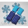 In the Hoop Snowflake Quilted Hand Warmers